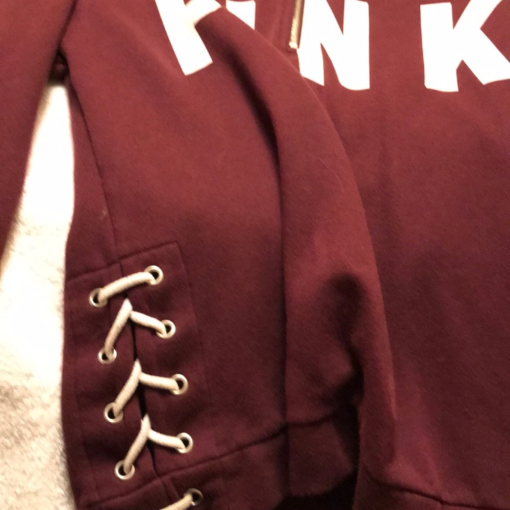 Pink pullover